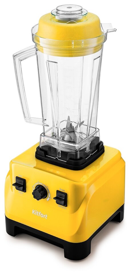 Стационарный блендер Kitfort KT-3022 желтый