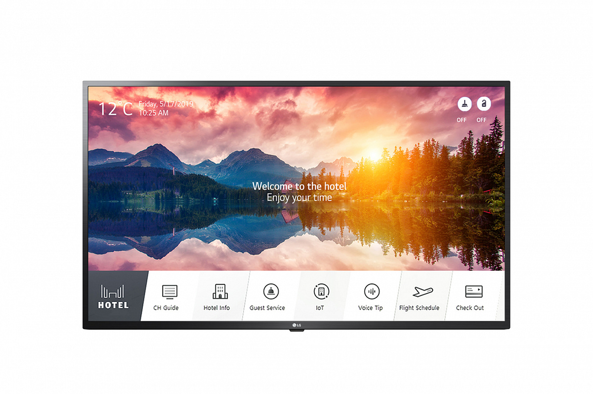 Телевизор LG 65US662H0ZC, черный