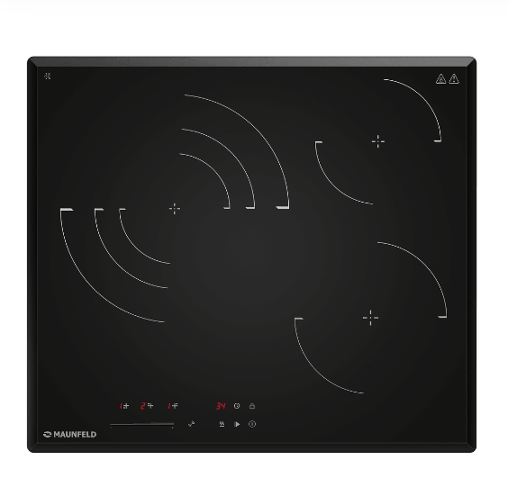 Варочная панель электрическая Maunfeld CVCE593STBK LUX, черный