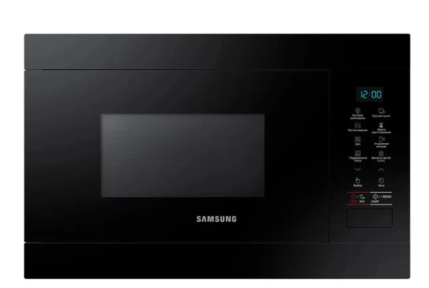 Микроволновая печь встраиваемая Samsung MS22M8054AK/BW, черный