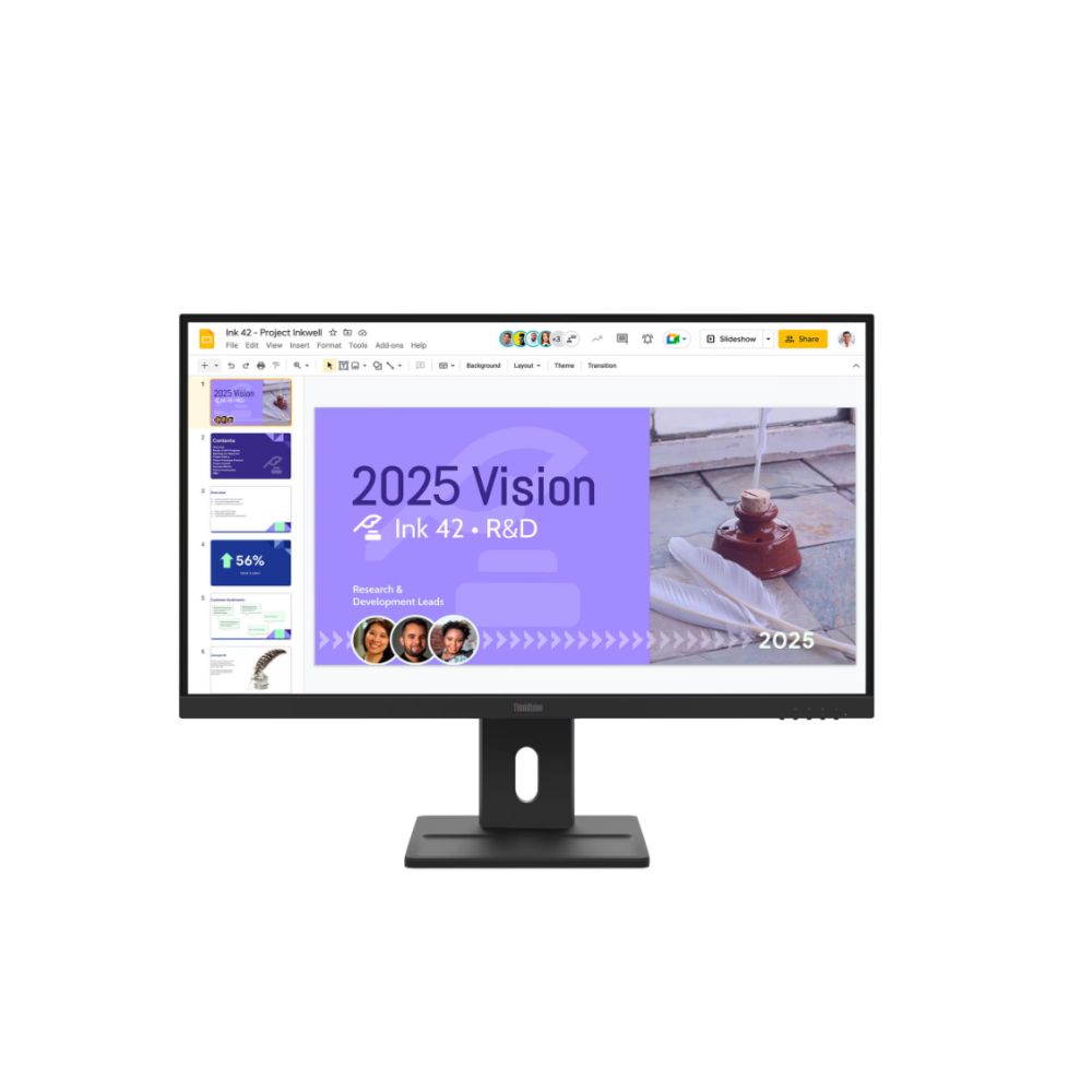 Монитор Lenovo ThinkVision E27Q-40, черный