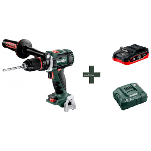 Ударная аккумуляторная дрель-шуруповерт Metabo BS 18 LTX BL I LiHD 3.5 А·ч 18 В х1 коробка 120 Н·м