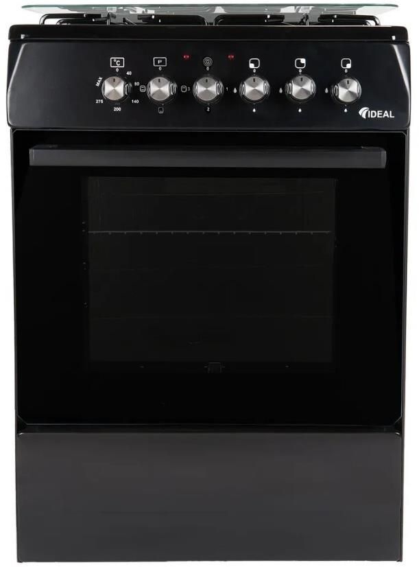 Плита комбинированная IDEAL L 305 Econom ГК, черный