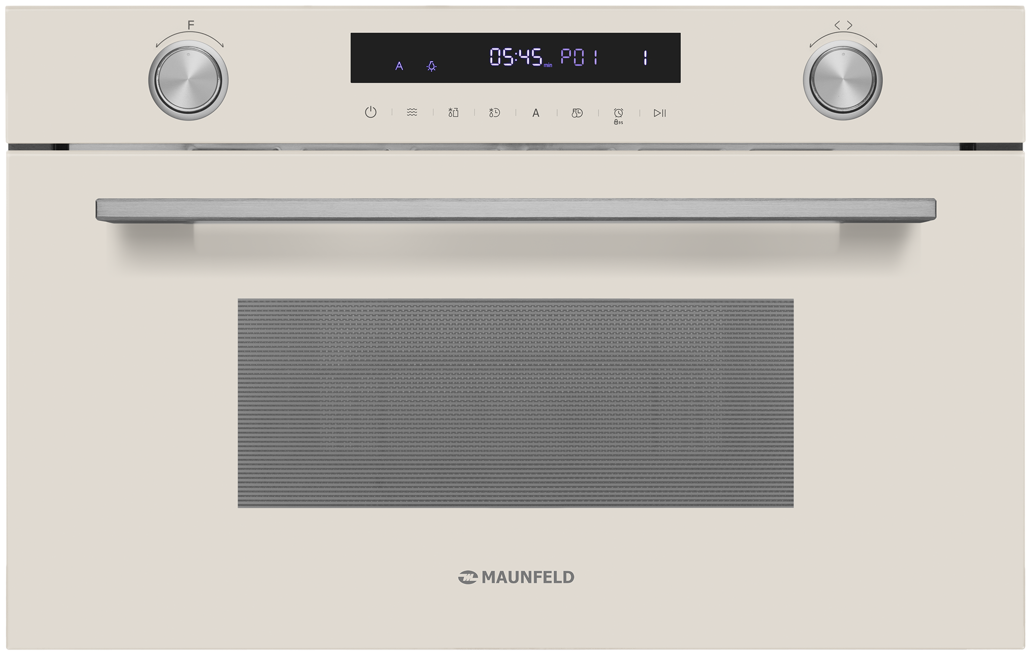 Микроволновая печь встраиваемая Maunfeld MBMO349GBG, бежевый