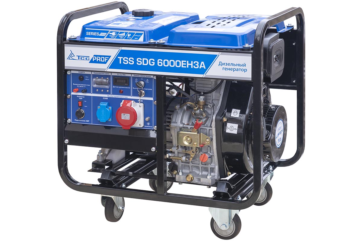 Генератор дизельный TSS SDG 6000EH3A