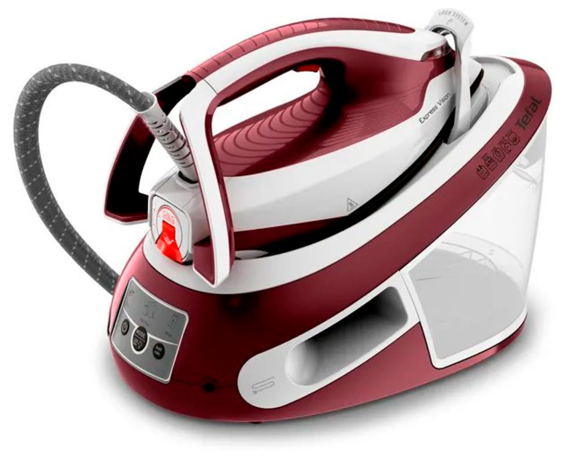 Парогенератор Tefal Express Vision SV8150E0, пурпурный/ белый