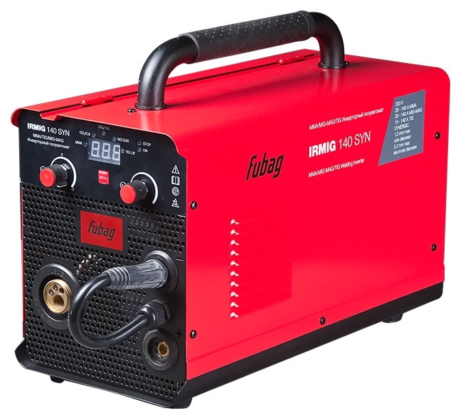 Инверторный полуавтомат FUBAG IRMIG 140 SYN (41116) + горелка FB 150 3 м (38440) (41116.1)
