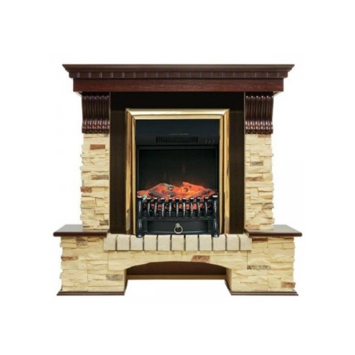 Электрический камин Royal Flame Pierre Luxe  Fobos FX M Brass