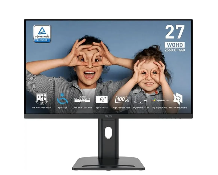 Монитор MSI Pro MP273QP E2, черный