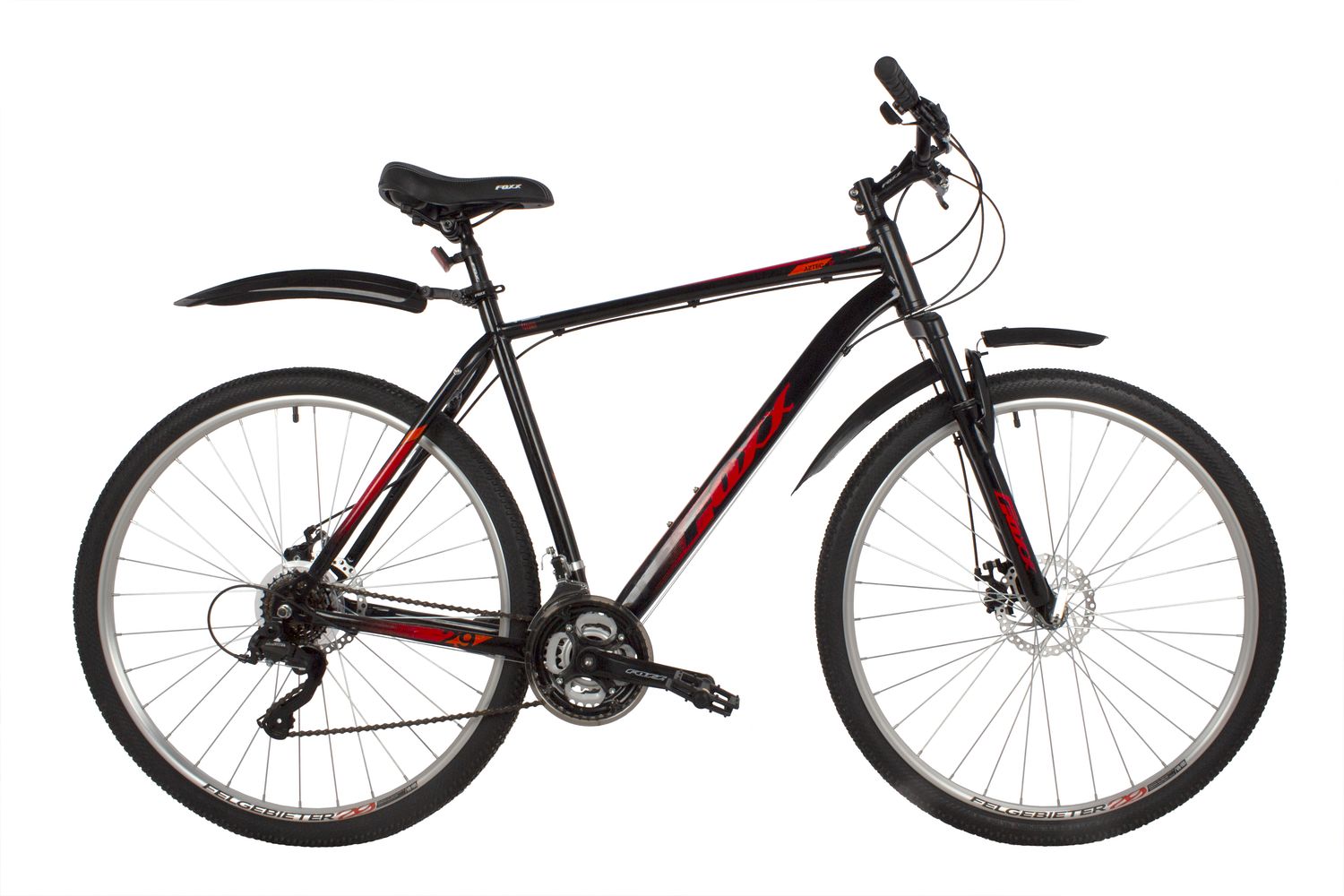 Велосипед горный 29 Foxx AZTEC D BK1, 18-ск, рама 22 черный