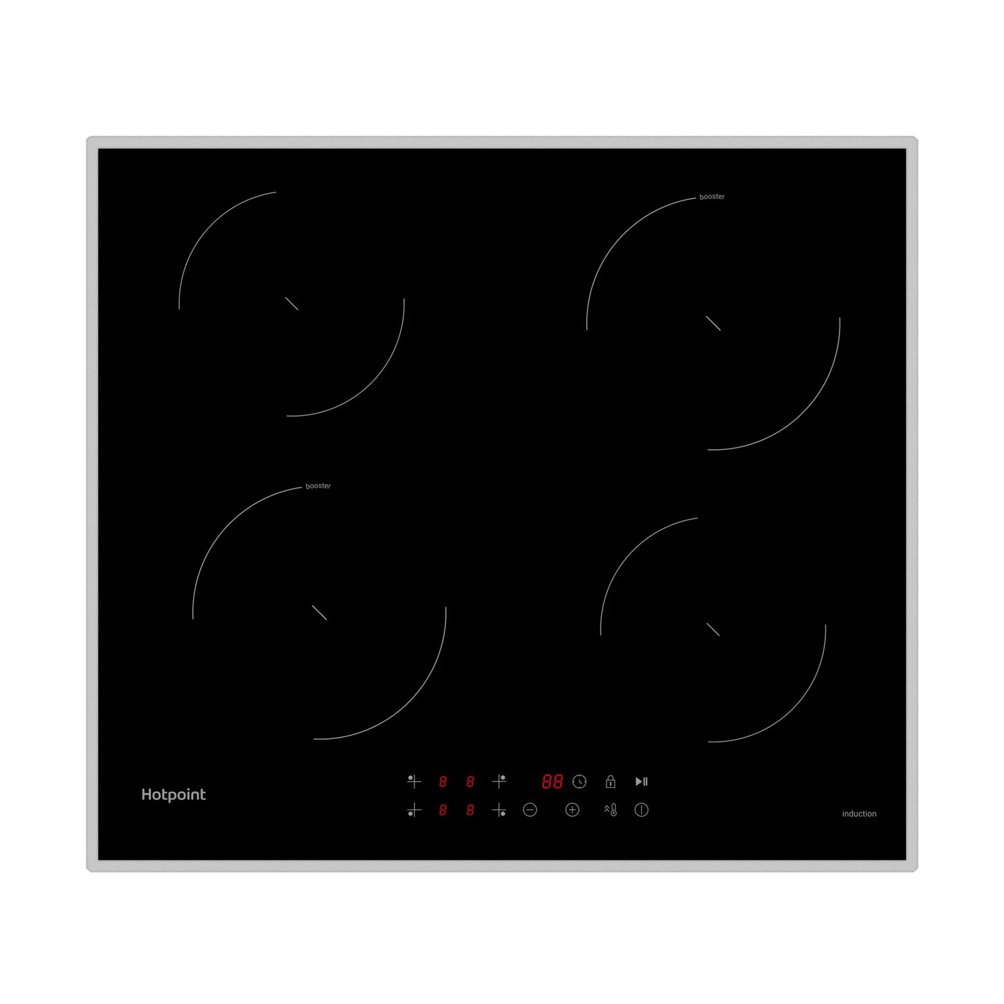 Варочная панель индукционная Hotpoint HQ 1760SC IX, черный