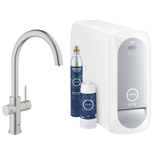 Однорычажный смеситель для кухни (мойки) Grohe Blue Home 31455DC0