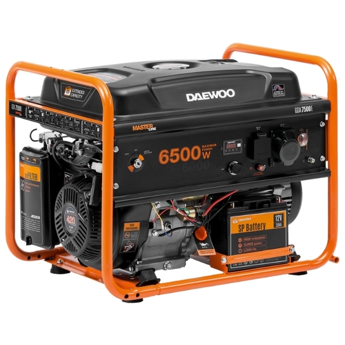 Генератор бензиновый Daewoo Power Products GDA 7500E