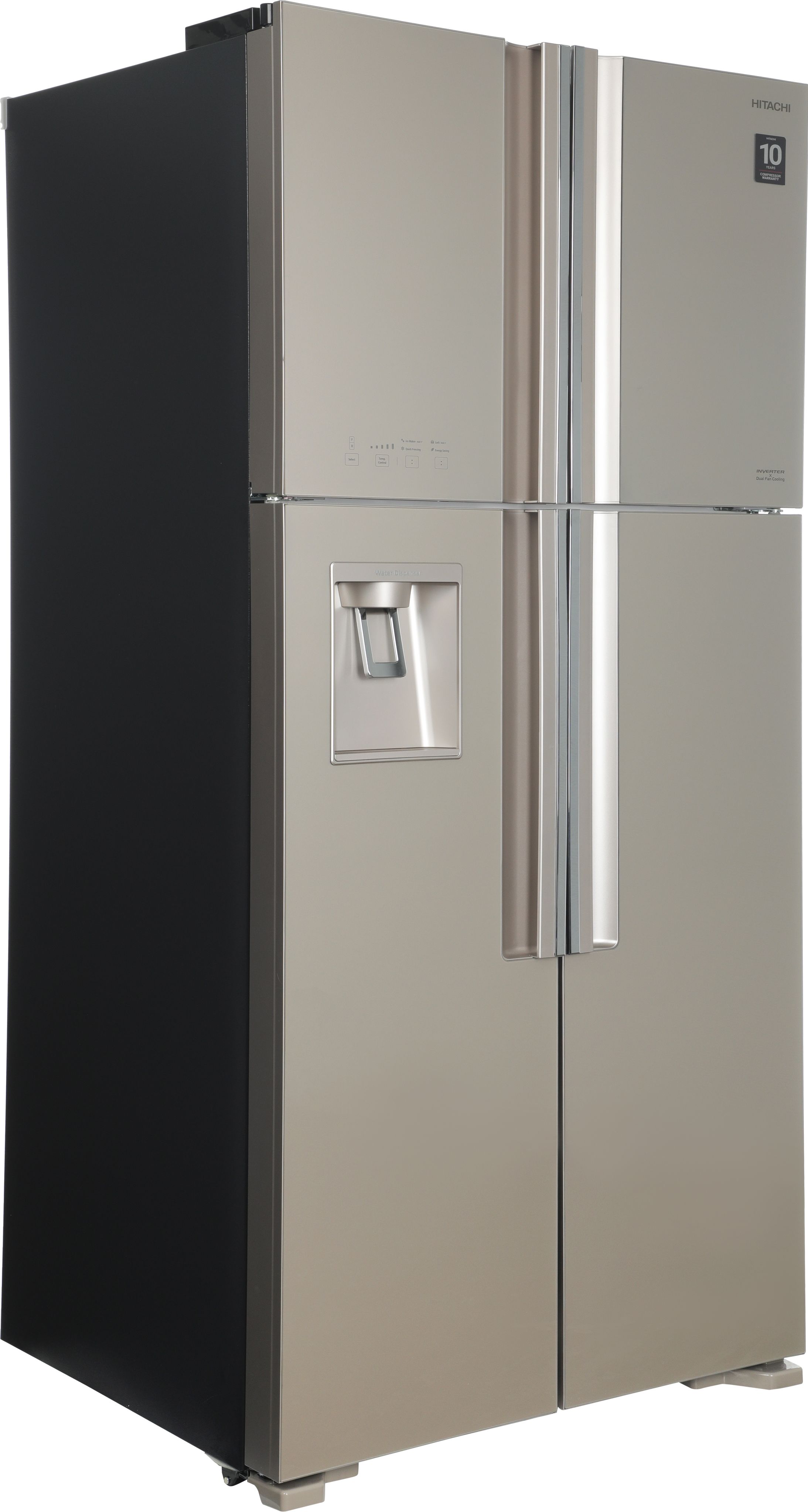 Холодильник Side-by-Side Hitachi R-W660PUC7X GC, шампань