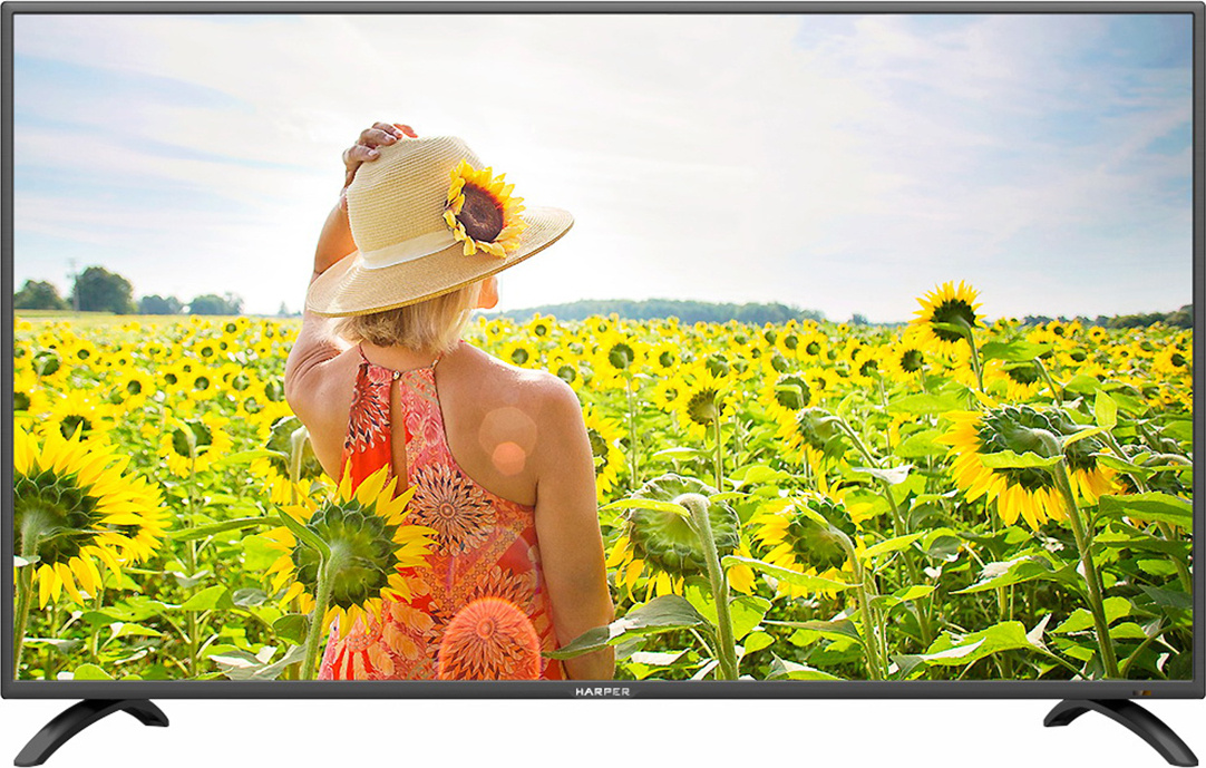 Телевизор HARPER 43F670T, черный