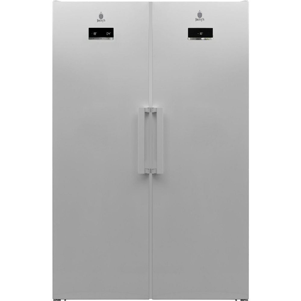 Холодильник Side-by-Side Jacky's  JLF FW1860 (JL FW1860 белый + JF FW1860), белый