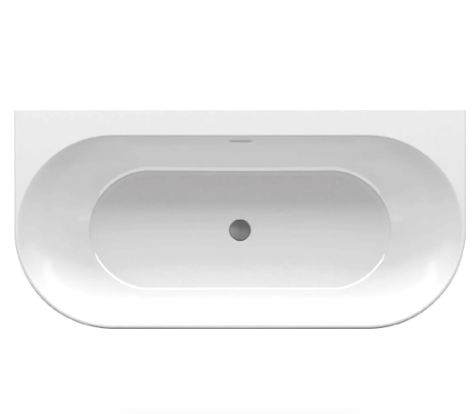 Ванна акриловая овальная Ravak Freedom W XC00100024 165x80 см (с ножками), белый