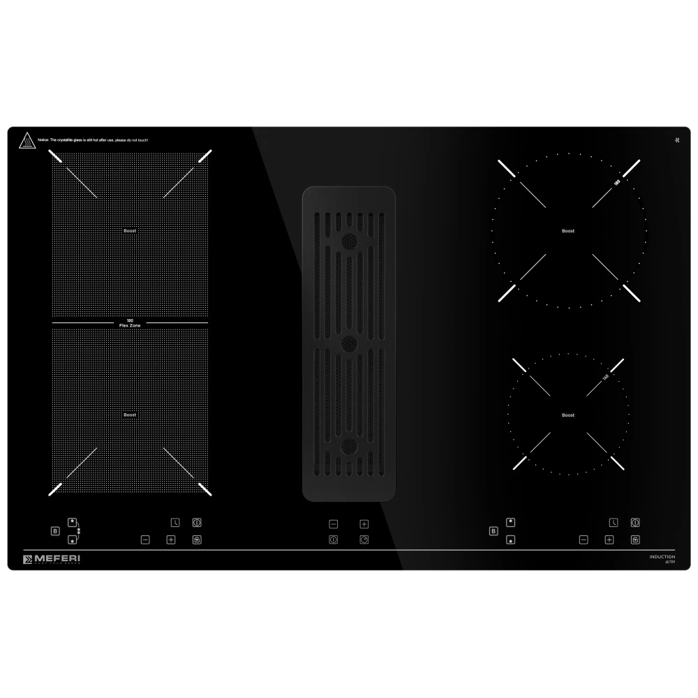 Варочная панель индукционная Meferi XSMART35IX ULTRA, черный