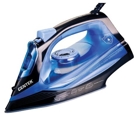 Утюг CENTEK CT-2351 синий/черный
