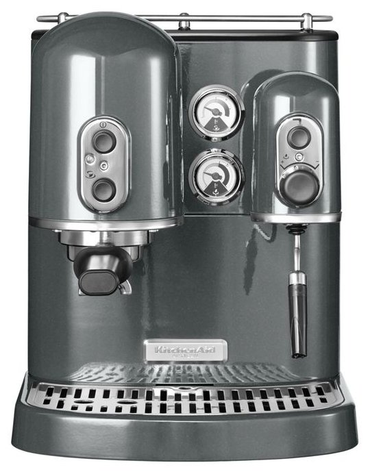 Кофеварка рожковая KitchenAid 5KES2102 серебряный медальон