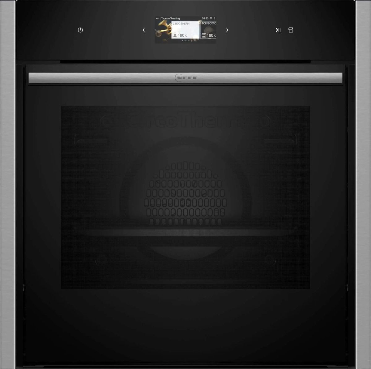 Духовой шкаф электрический Neff B64FS31N0, черный/нержавеющая сталь