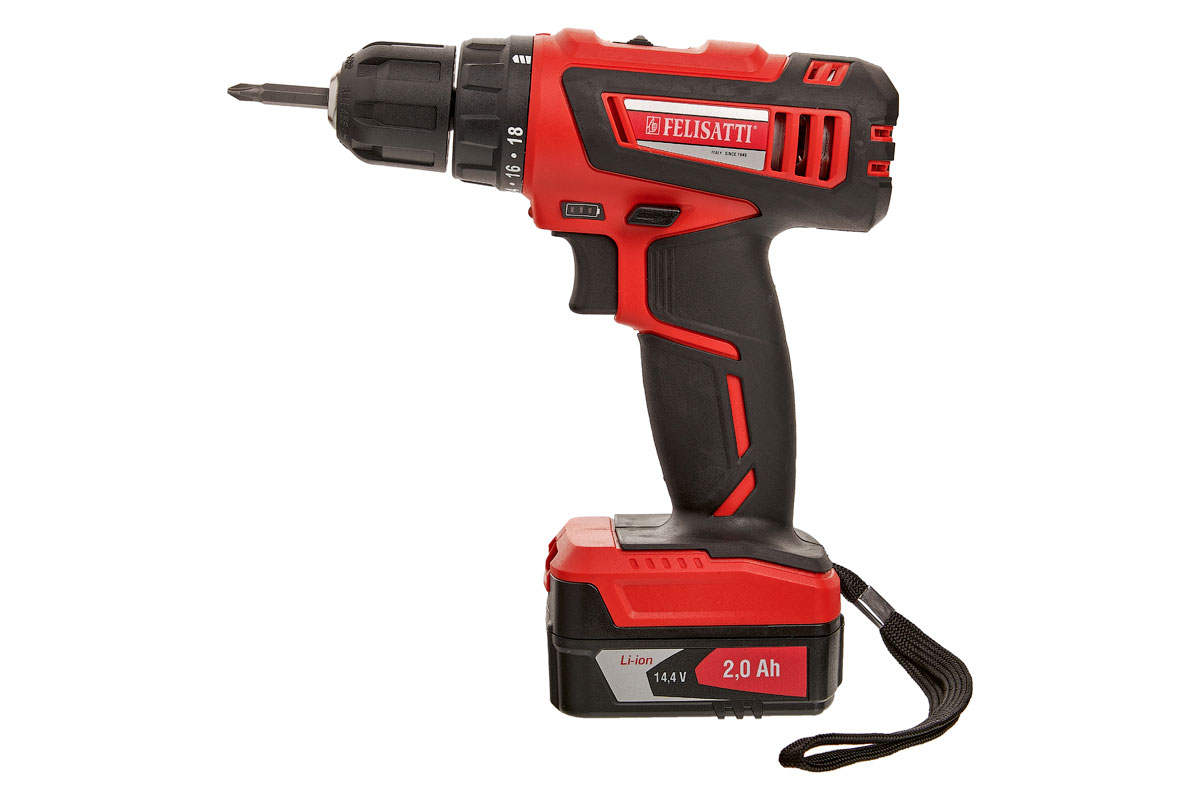 Акккумуляторная дрель-шуруповерт Felisatti ДА-10/14.4Л3 (ЗУ - разъемного типа) 164.5.2.00