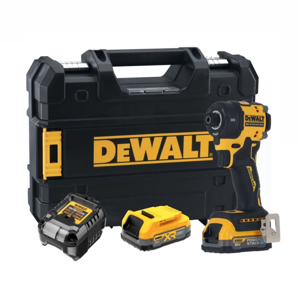 Шуруповерт аккумуляторный DeWalt DCF870E2T-QW (кейс, 2 АКБ и ЗУ)