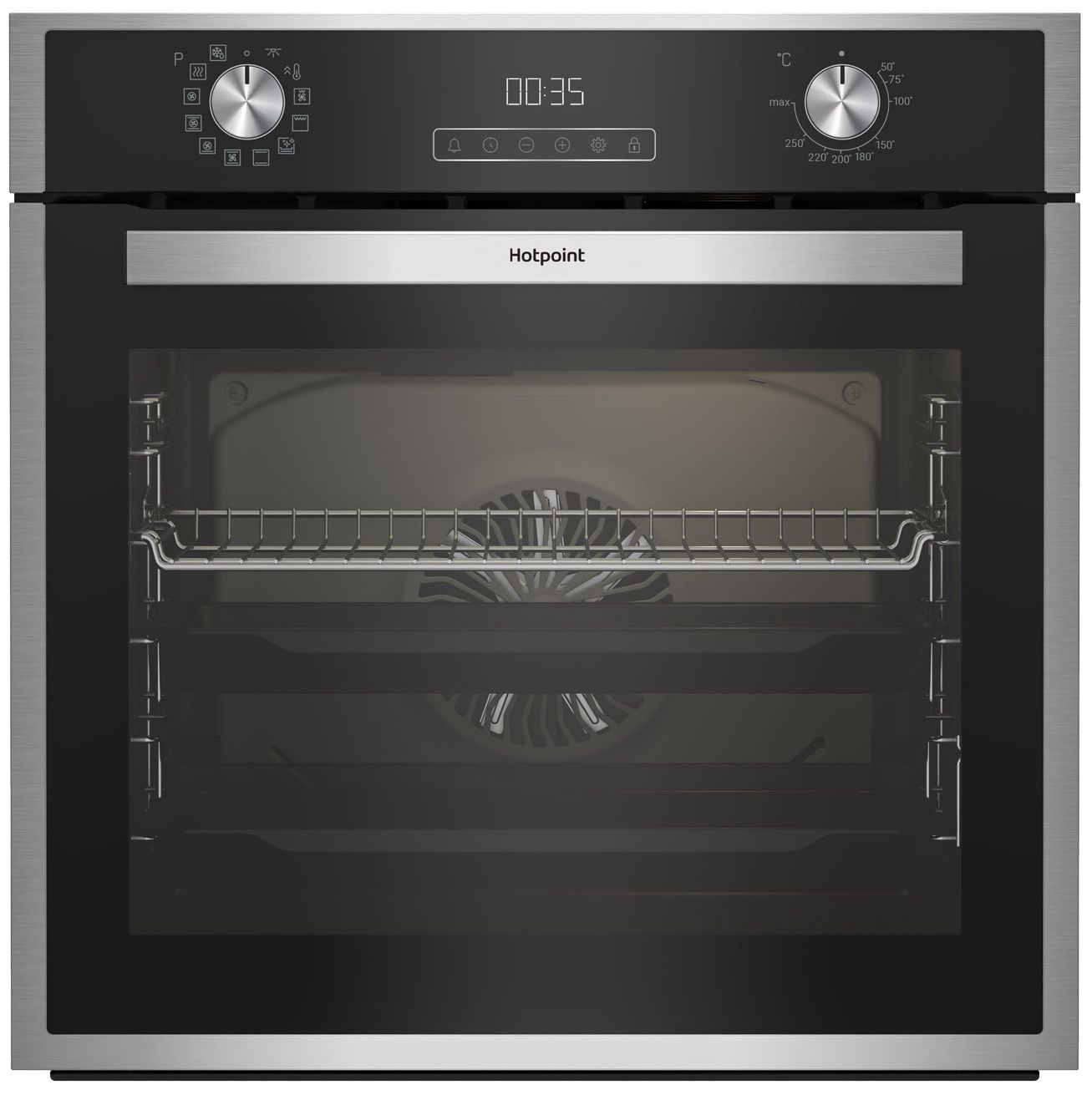 Духовой шкаф электрический Hotpoint HFE9 1234 JC IX, нержавеющая сталь