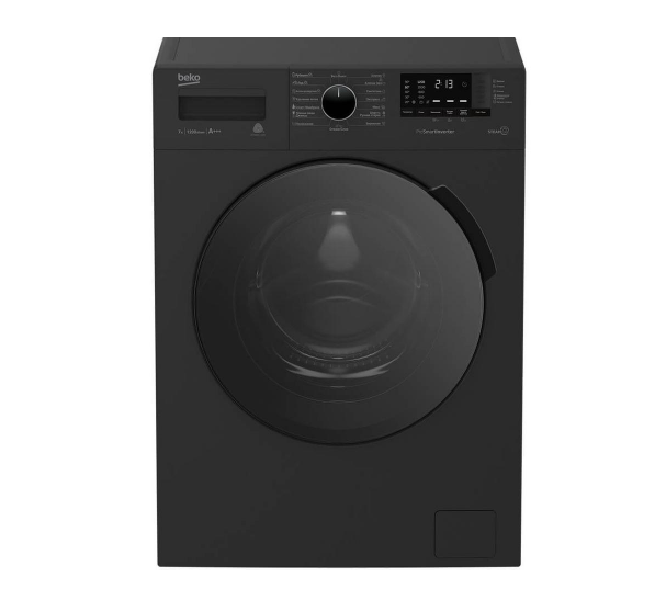 Стиральная машина Beko WSPE 7612 ARUKZ, темно-серый