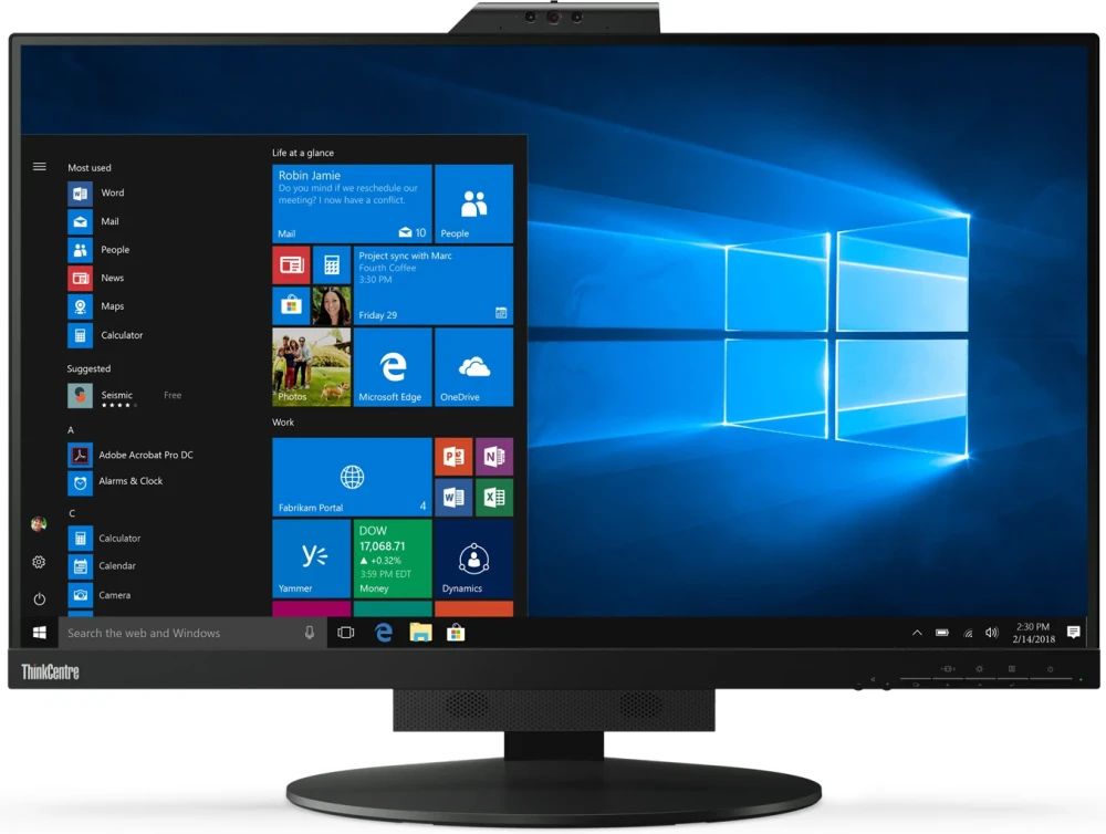 Монитор Lenovo ThinkCentre TIO 27 (11JHRAT1UK), черный