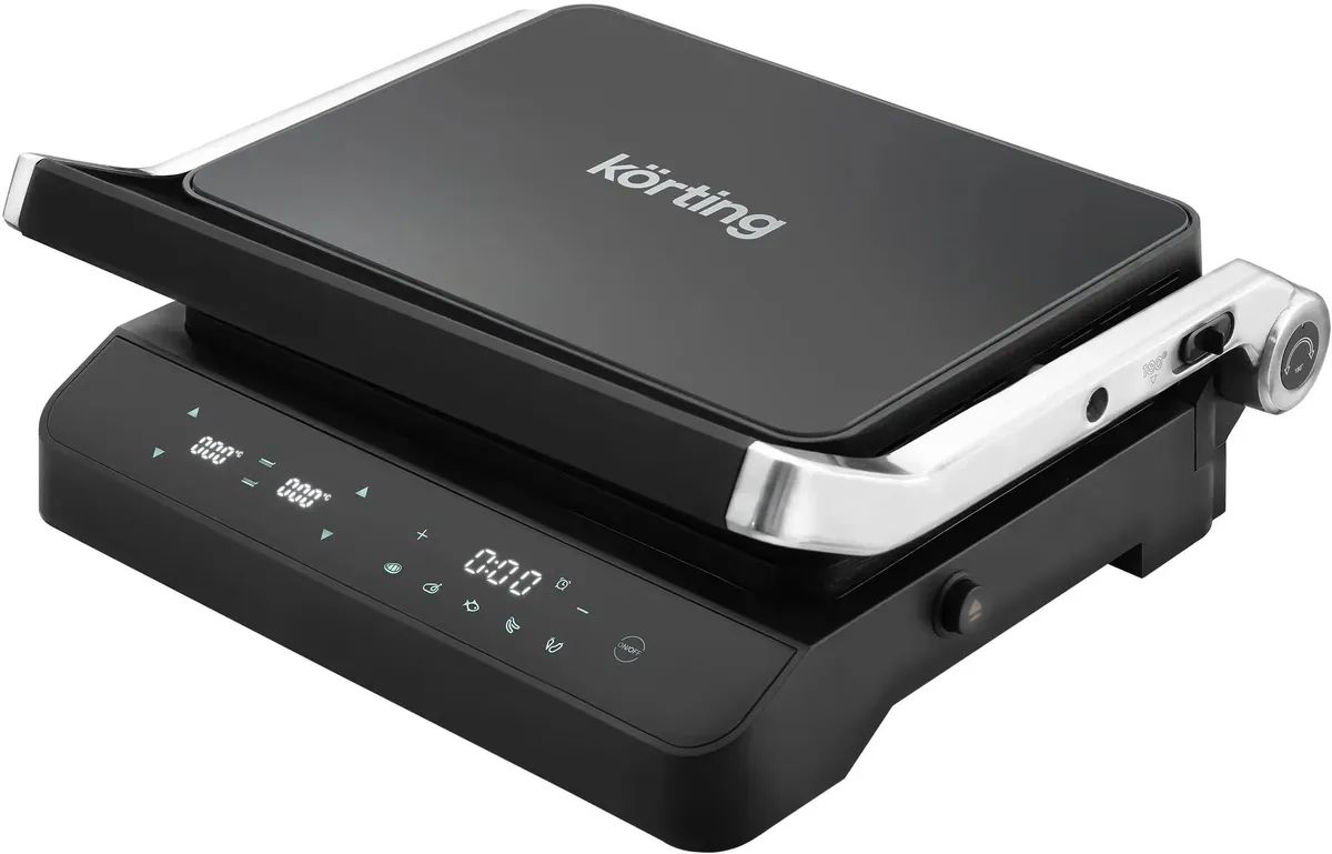 Гриль электрический Korting KGPA 0404 W, черный