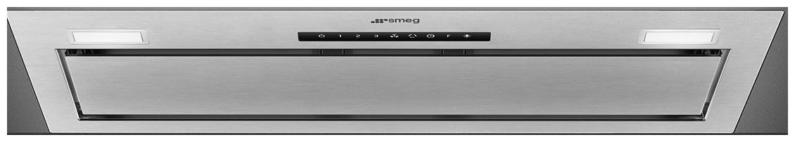 Вытяжка встраиваемая SMEG KSG8P4X, серебристый