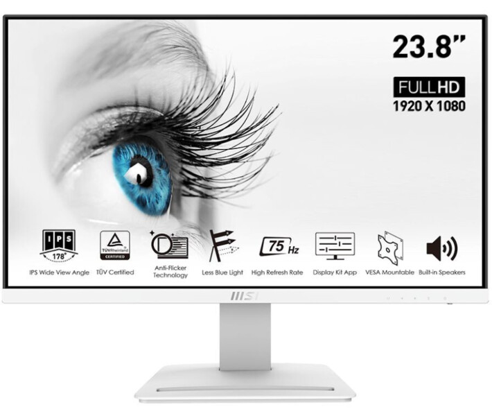 Монитор MSI Pro MP243W белый