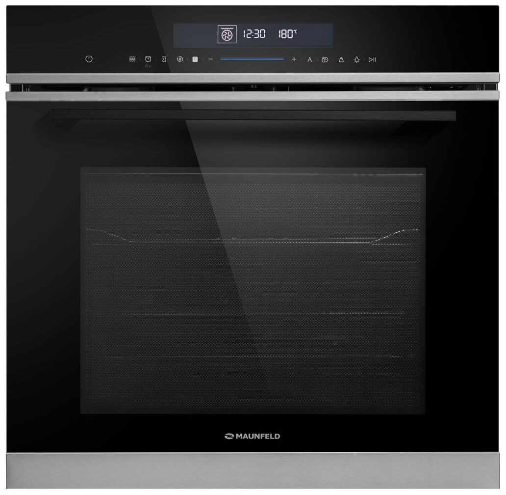 Духовой шкаф электрический Maunfeld MEOR7217SMB, черный