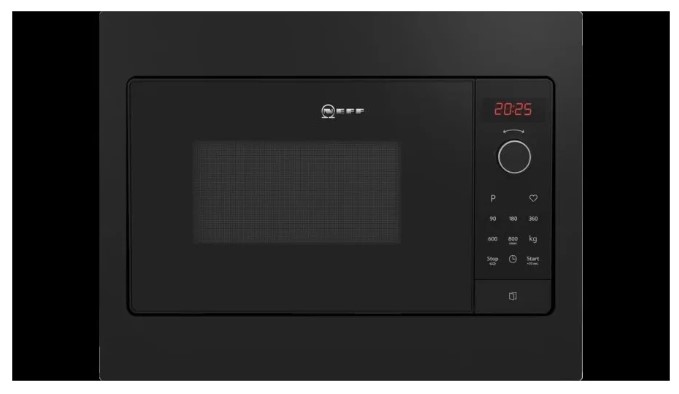 Микроволновая печь встраиваемая Neff HLAWG25S3, черный