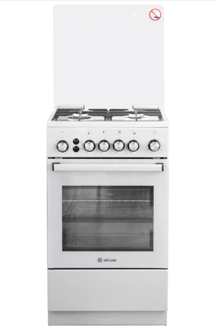 Газовая плита De Luxe 5040.40г(кр) ЧР-012, серый