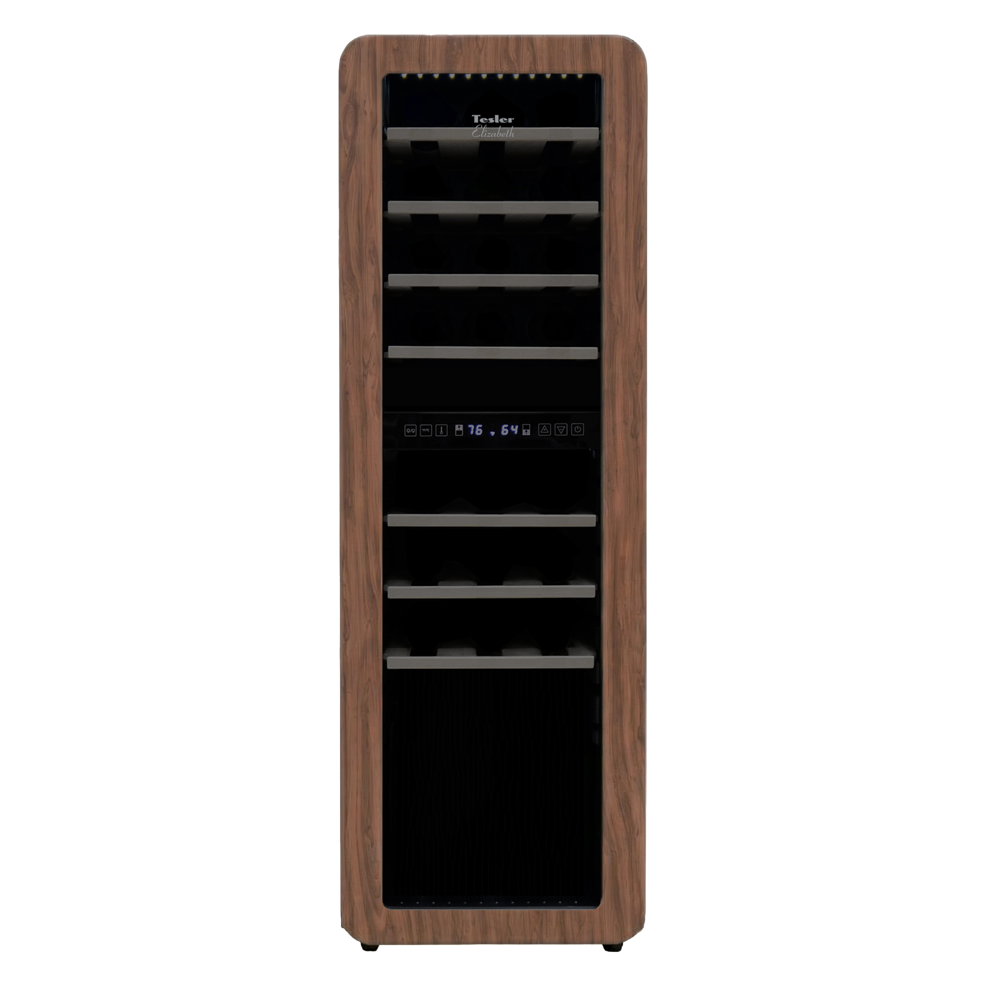 Винный шкаф Tesler CWC-308 CARAMEL WOOD