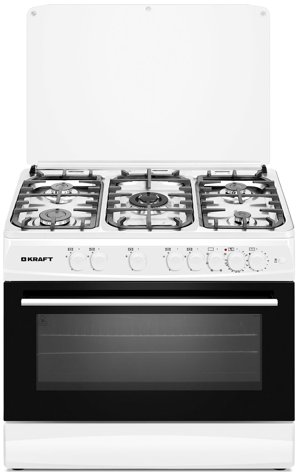 Плита комбинированная KRAFT KF-FSK9407AEWI, белый