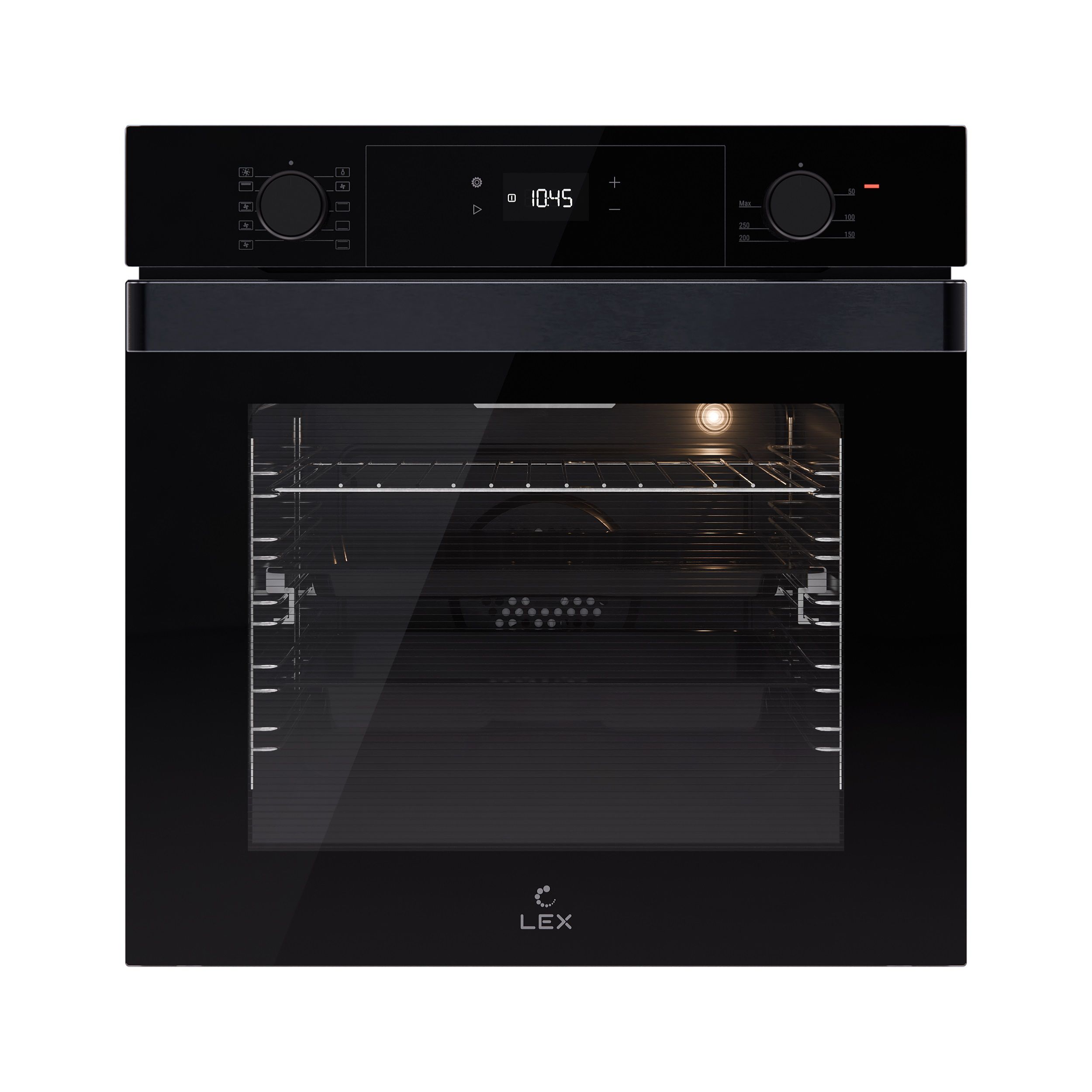 Духовой шкаф электрический LEX EDP 610 BL Wide Series, черный