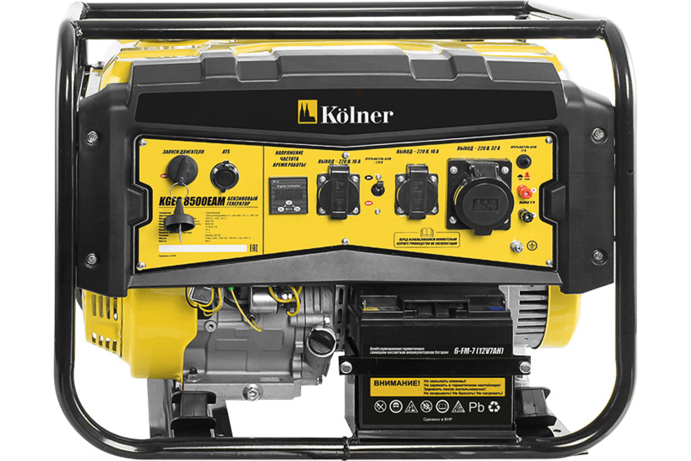 Генератор бензиновый KOLNER KGEG 8500EAМ