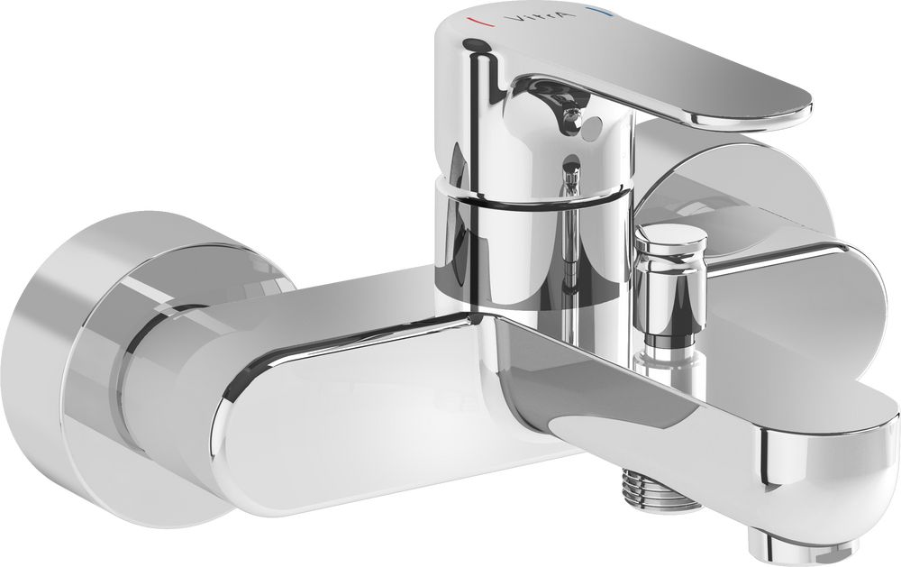 Смеситель для ванны VitrA Root Round A42725EXP (без душевого гарнитура), хром