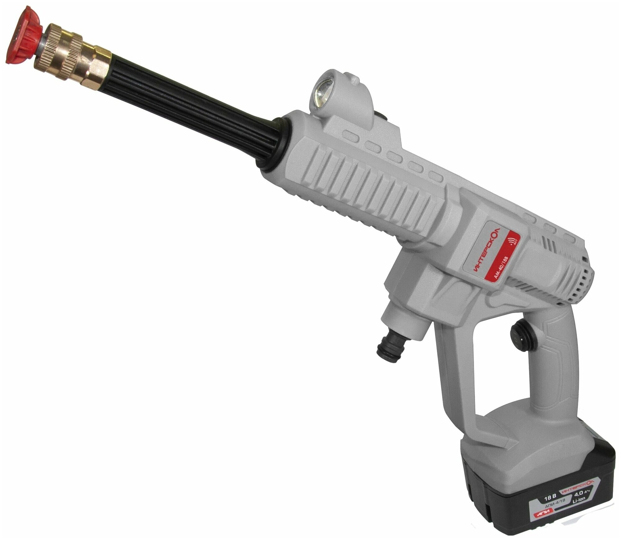 Минимойка аккумуляторная Интерскол АМ-40/18В (746.0.0.70)