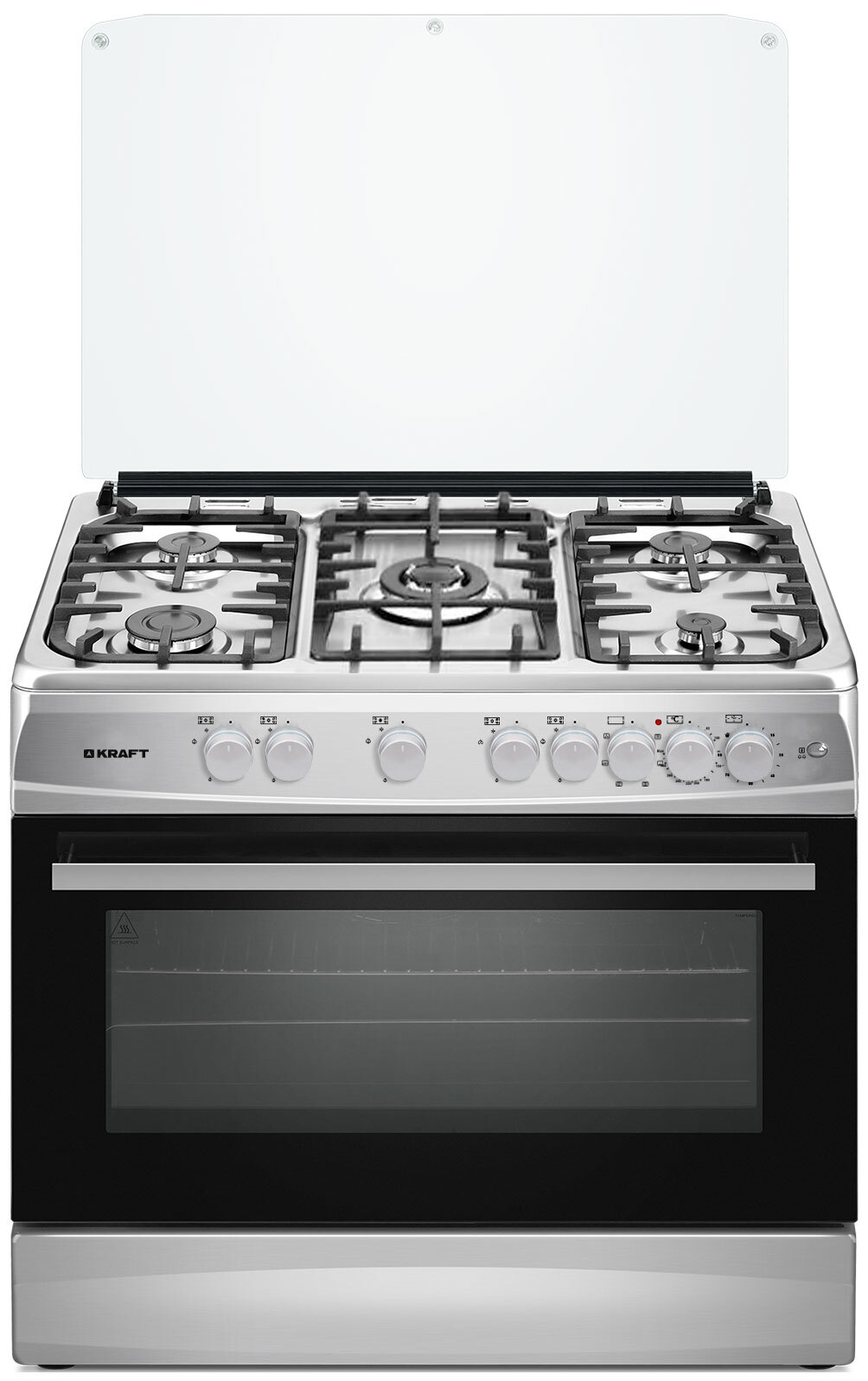 Плита комбинированная KRAFT KF-FSK9407AEXI, сталь