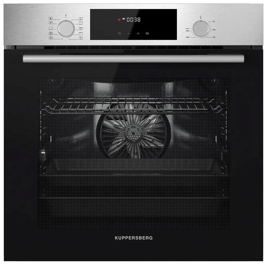 Духовой шкаф Kuppersberg HF 609 BX, серебристый