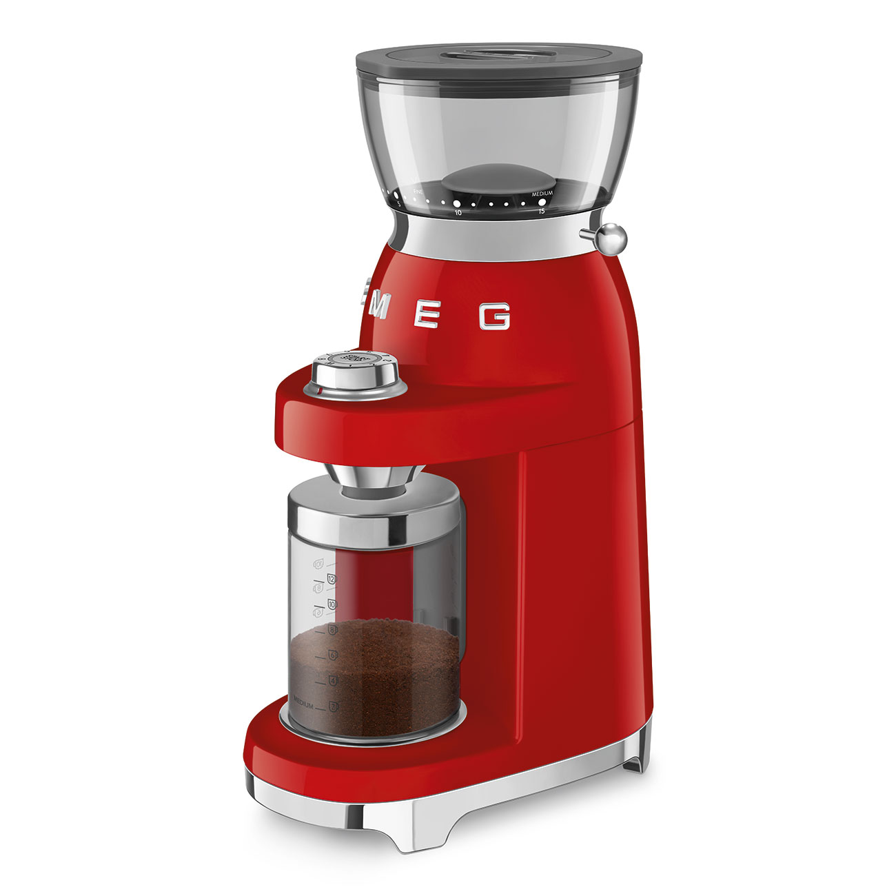 Кофемолка Smeg CGF03RDEU, красный