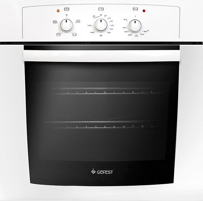 Духовой шкаф газовый GEFEST ДГЭ 601-01 белый