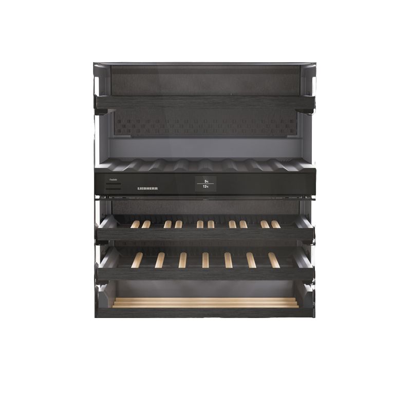 Винный шкаф встраиваемый Liebherr UWgbi 3782, черный