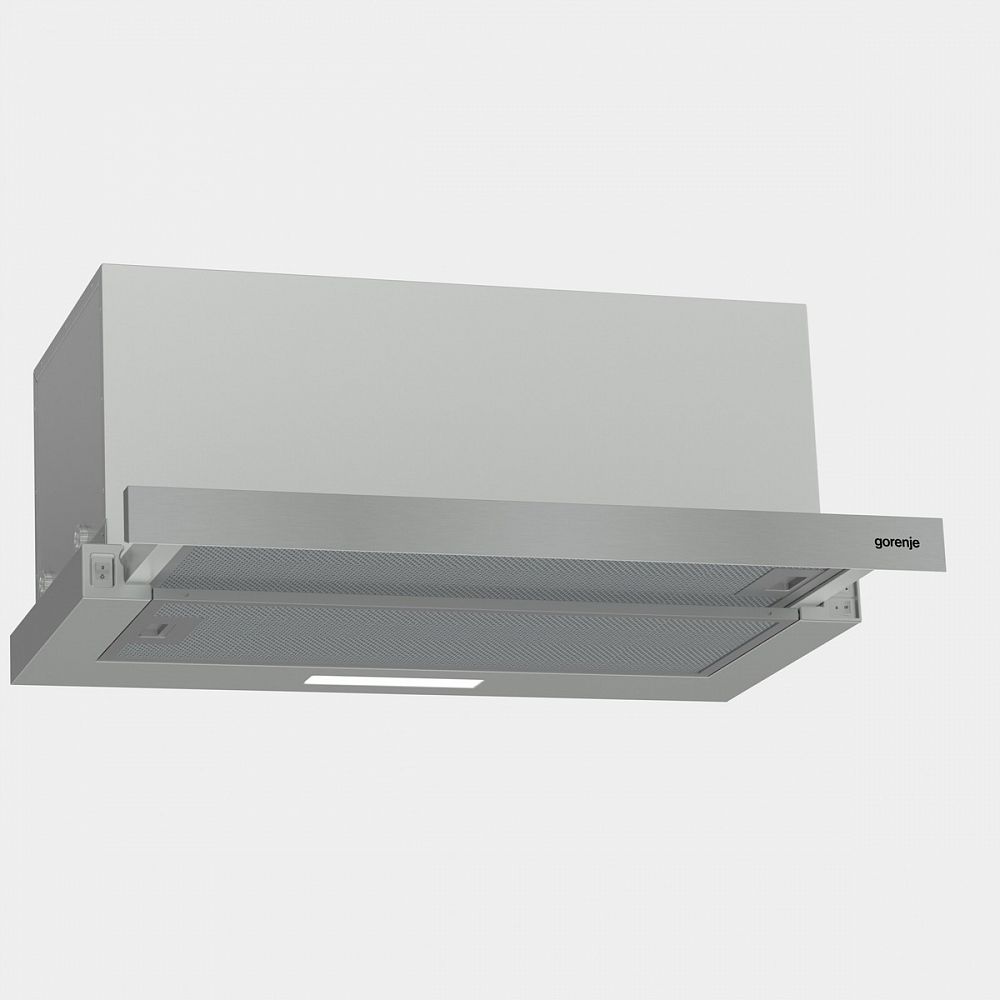 Вытяжка встраиваемая Gorenje TH60E6X, нержавеющая сталь