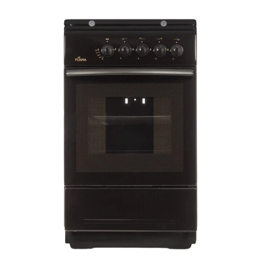 Плита газовая Flama FG24023B, коричневый