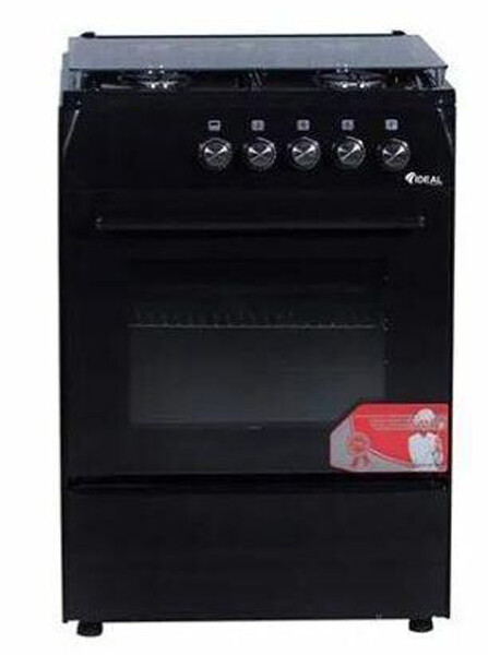 Плита комбинированная IDEAL L 110 ГК, черный